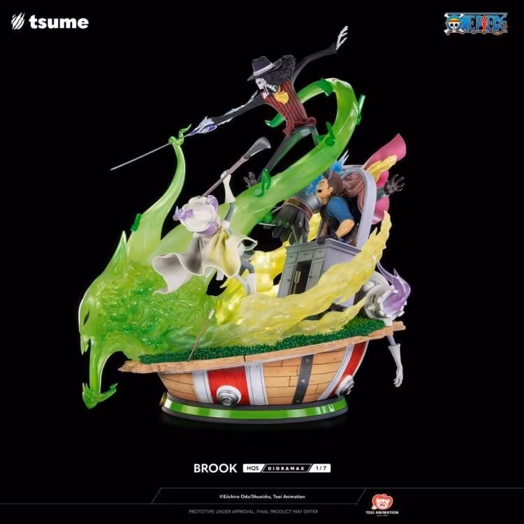 One Piece HQS Dioramax Brook 1/7 Scale Limited Edition Statue