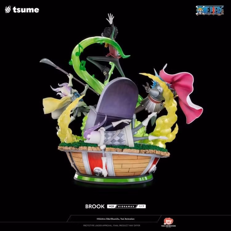 One Piece HQS Dioramax Brook 1/7 Scale Limited Edition Statue