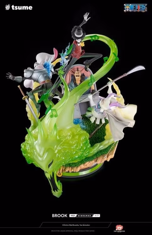One Piece HQS Dioramax Brook 1/7 Scale Limited Edition Statue