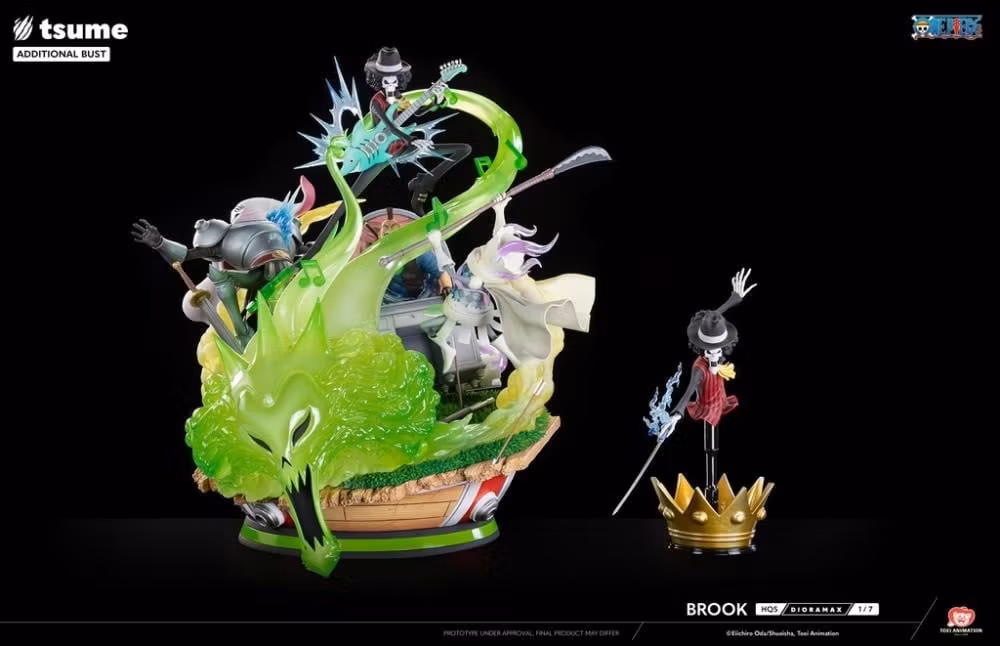 One Piece HQS Dioramax Brook 1/7 Scale Limited Edition Statue