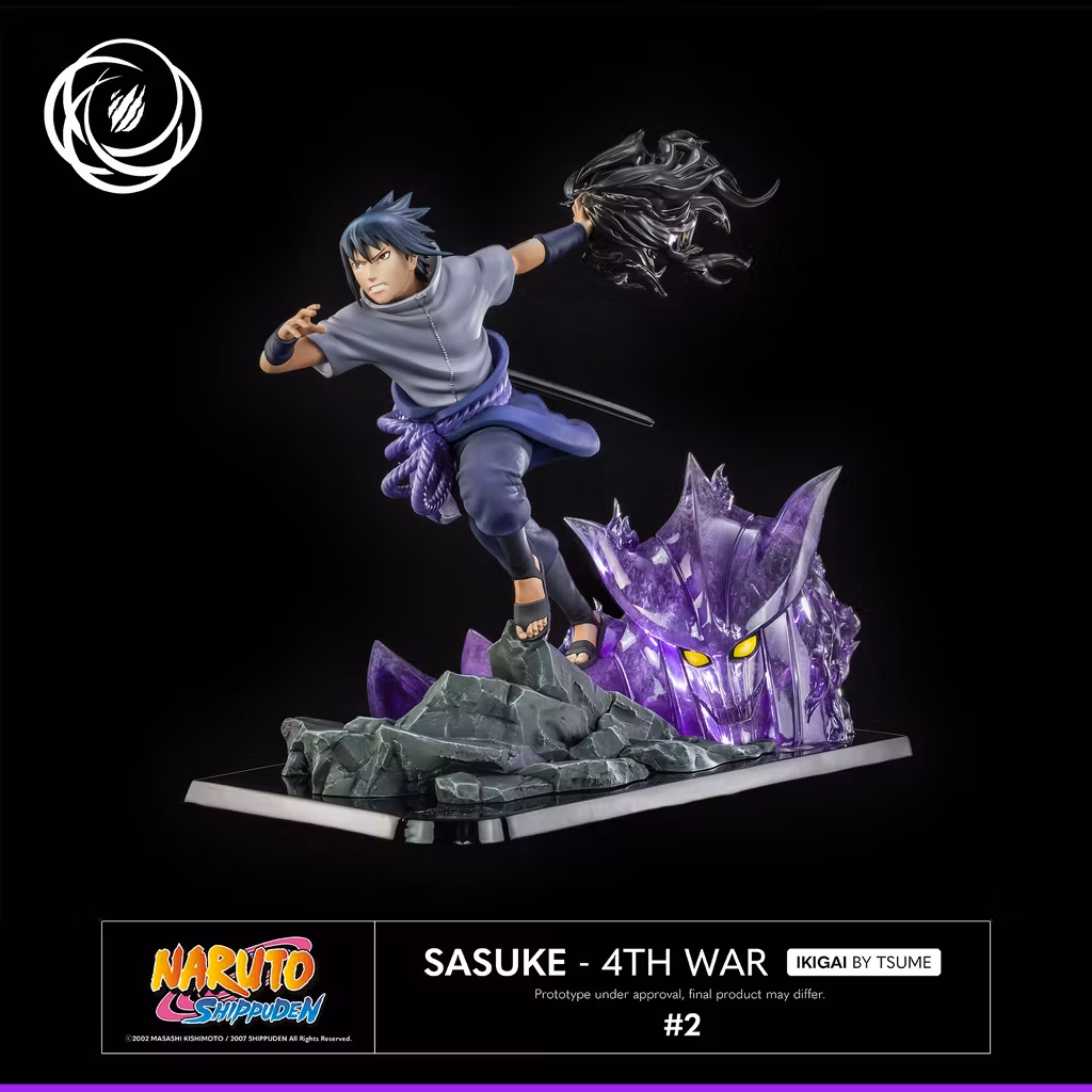 Naruto: Shippuden Ikigai Sasuke (4th War) 1/6 Scale Statue