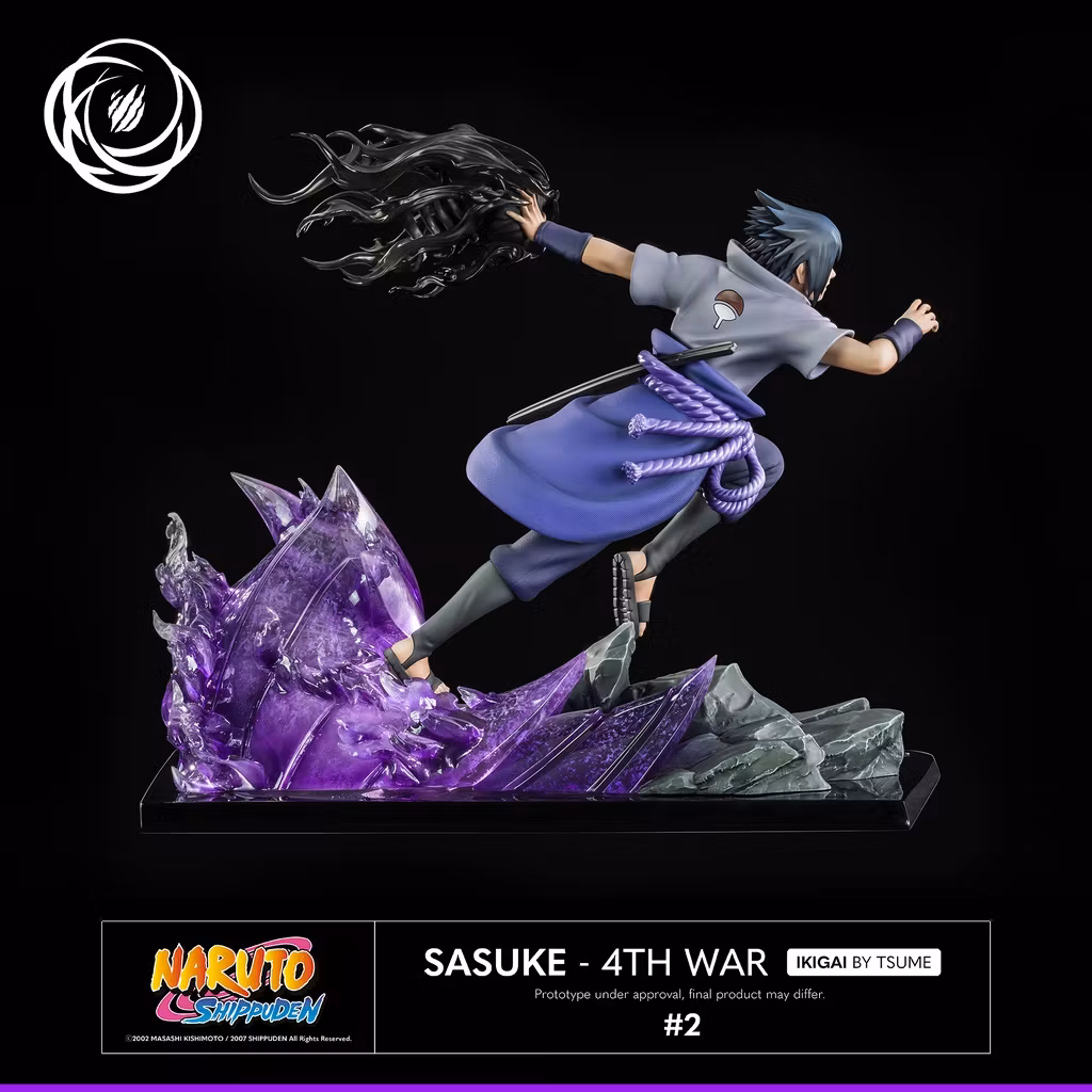 Naruto: Shippuden Ikigai Sasuke (4th War) 1/6 Scale Statue