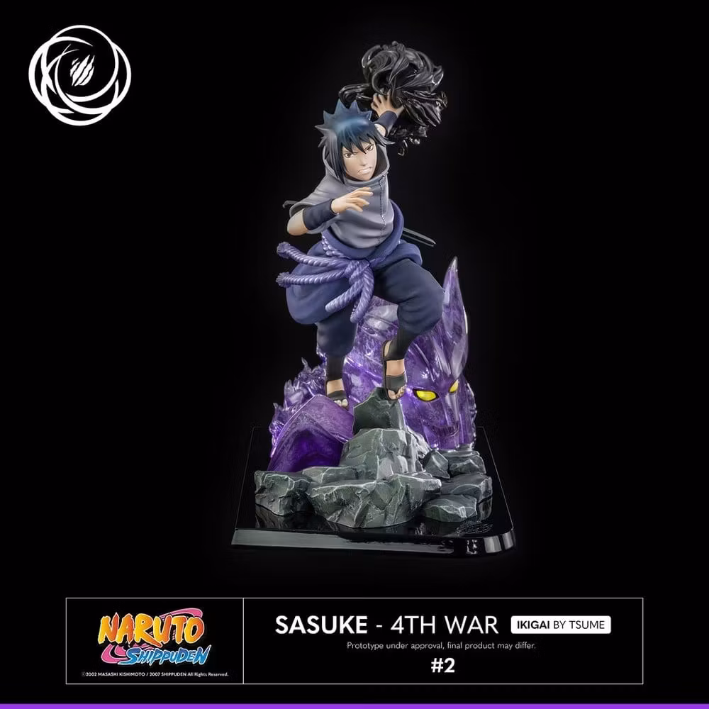 Naruto: Shippuden Ikigai Sasuke (4th War) 1/6 Scale Statue