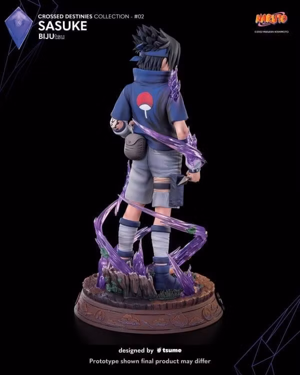 Naruto BIJUtsu Crossed Destinies Collection #2 Sasuke 1/4 Scale Limited Edition Statue