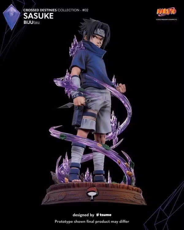 Naruto BIJUtsu Crossed Destinies Collection #2 Sasuke 1/4 Scale Limited Edition Statue