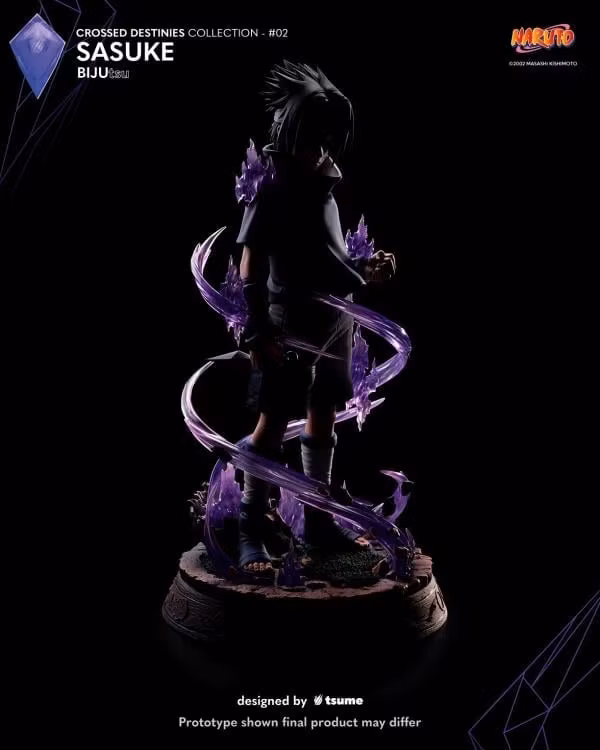 Naruto BIJUtsu Crossed Destinies Collection #2 Sasuke 1/4 Scale Limited Edition Statue