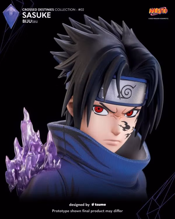 Naruto BIJUtsu Crossed Destinies Collection #2 Sasuke 1/4 Scale Limited Edition Statue