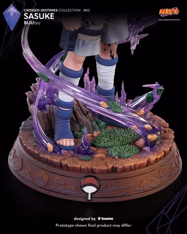 Naruto BIJUtsu Crossed Destinies Collection #2 Sasuke 1/4 Scale Limited Edition Statue