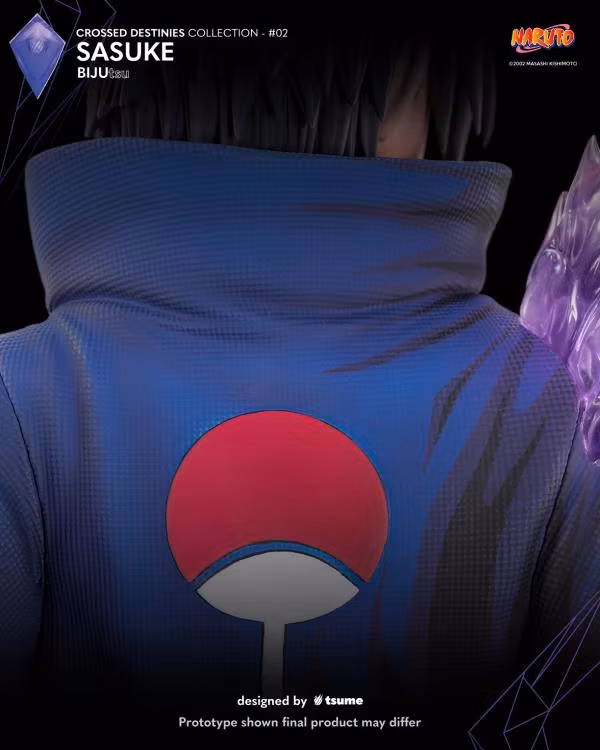 Naruto BIJUtsu Crossed Destinies Collection #2 Sasuke 1/4 Scale Limited Edition Statue