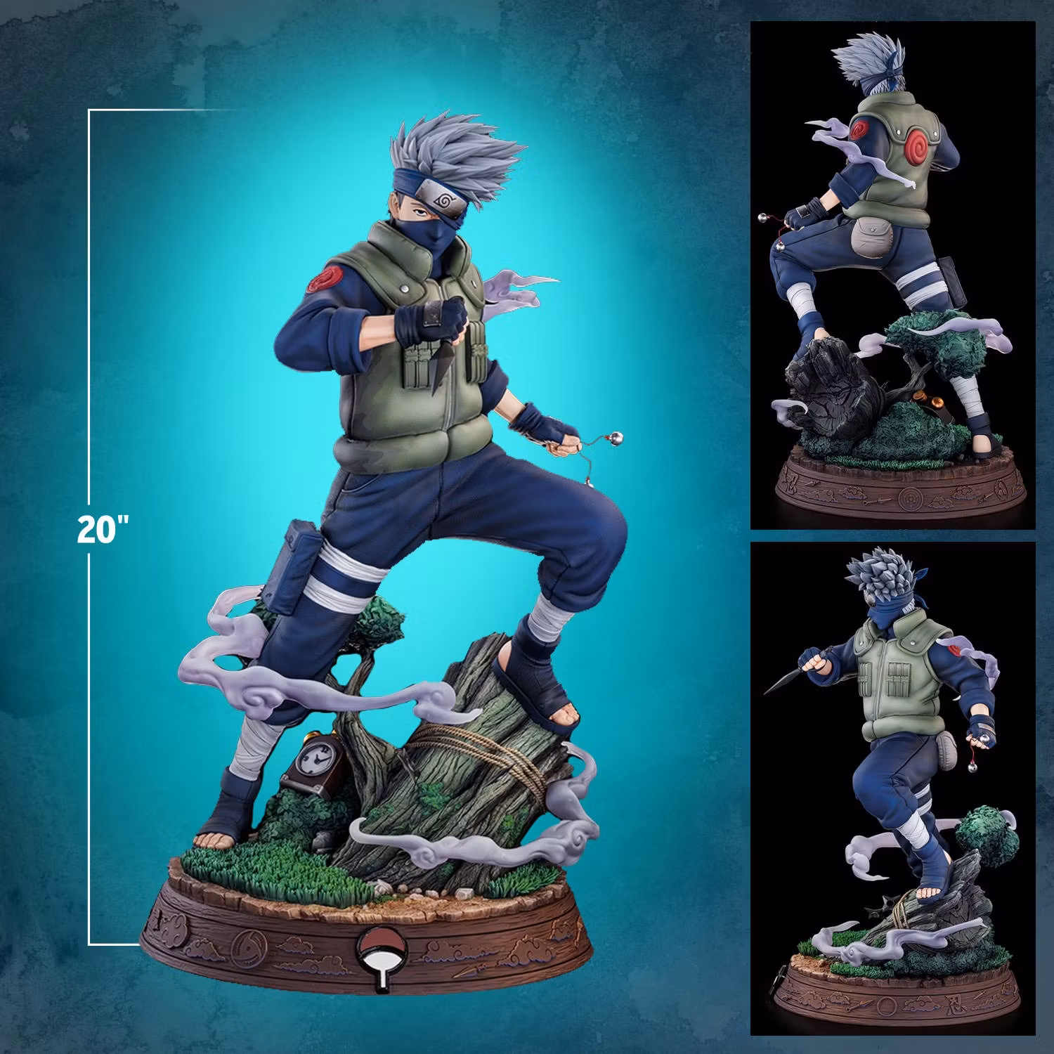 Naruto BIJUtsu Crossed Destinies Collection Kakashi 1/4 Scale Limited Edition Statue