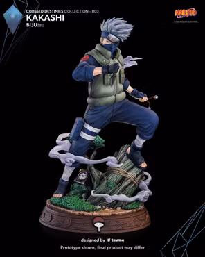 Naruto BIJUtsu Crossed Destinies Collection Kakashi 1/4 Scale Limited Edition Statue