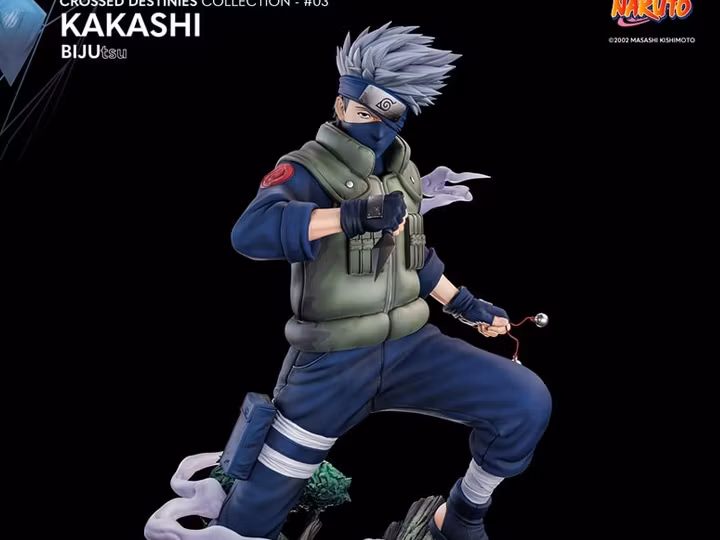 Naruto BIJUtsu Crossed Destinies Collection Kakashi 1/4 Scale Limited Edition Statue
