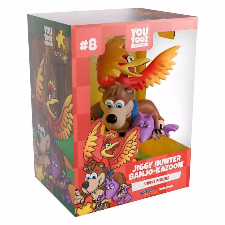 Banjo-Kazooie Vinyl Figure Jiggy Hunter Banjo & Kazooie