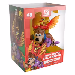 Banjo-Kazooie Vinyl Figure Jiggy Hunter Banjo & Kazooie