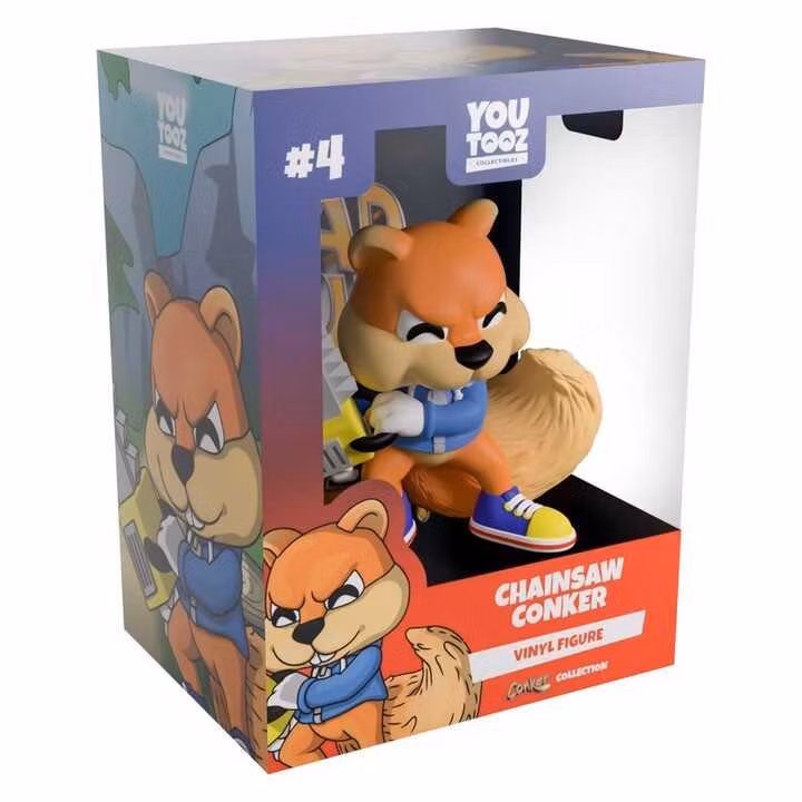 Conker’s Bad Fur Day Vinyl Figure Chainsaw Conker