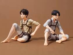 Attack on Titan G.E.M. Series Levi & Eren Figure Set (Tenohira)