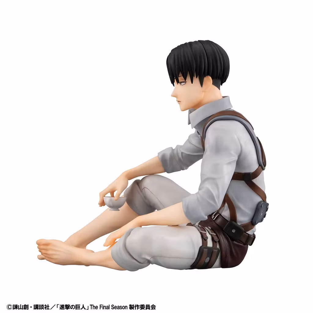 Attack on Titan G.E.M. Series Levi & Eren Figure Set (Tenohira)