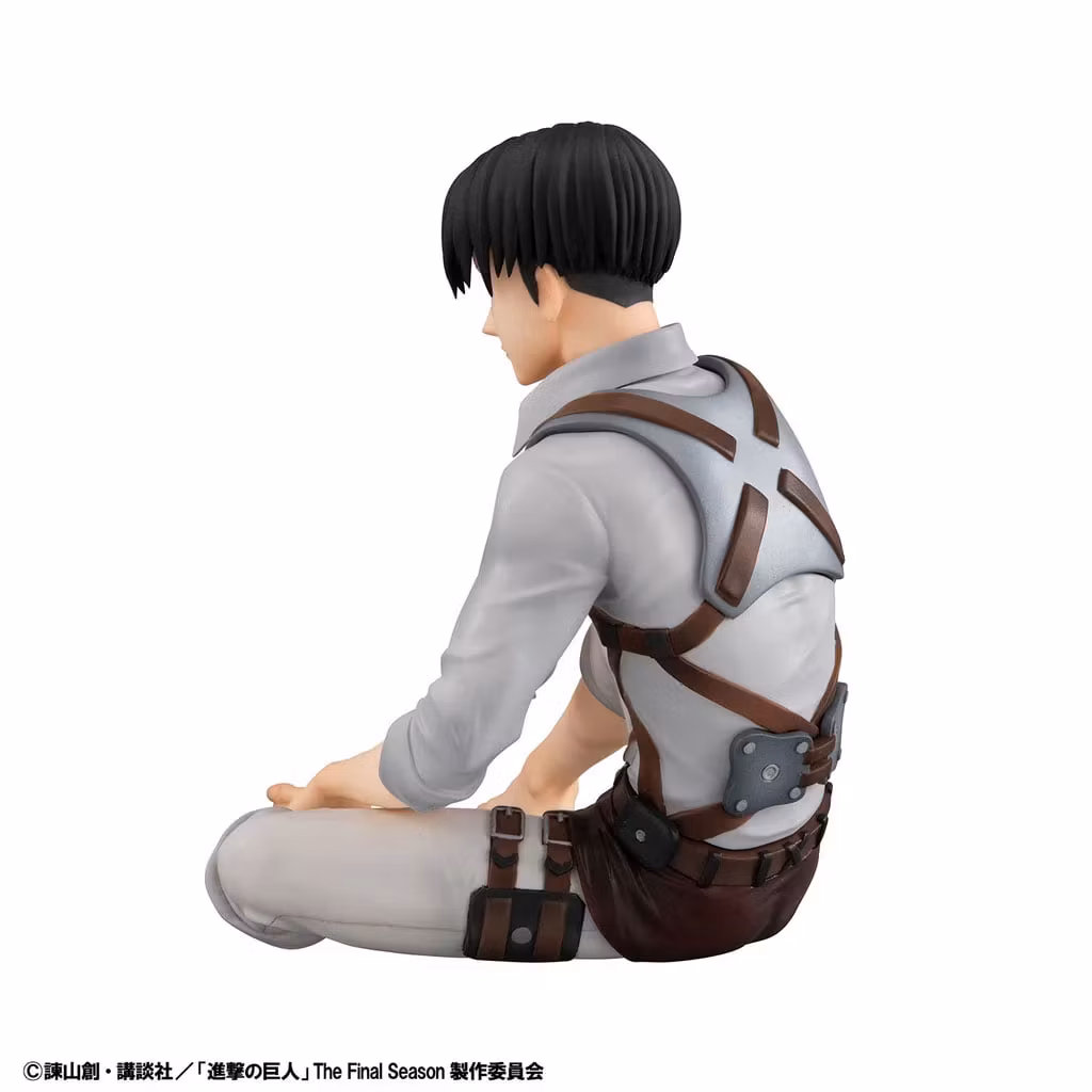 Attack on Titan G.E.M. Series Levi & Eren Figure Set (Tenohira)