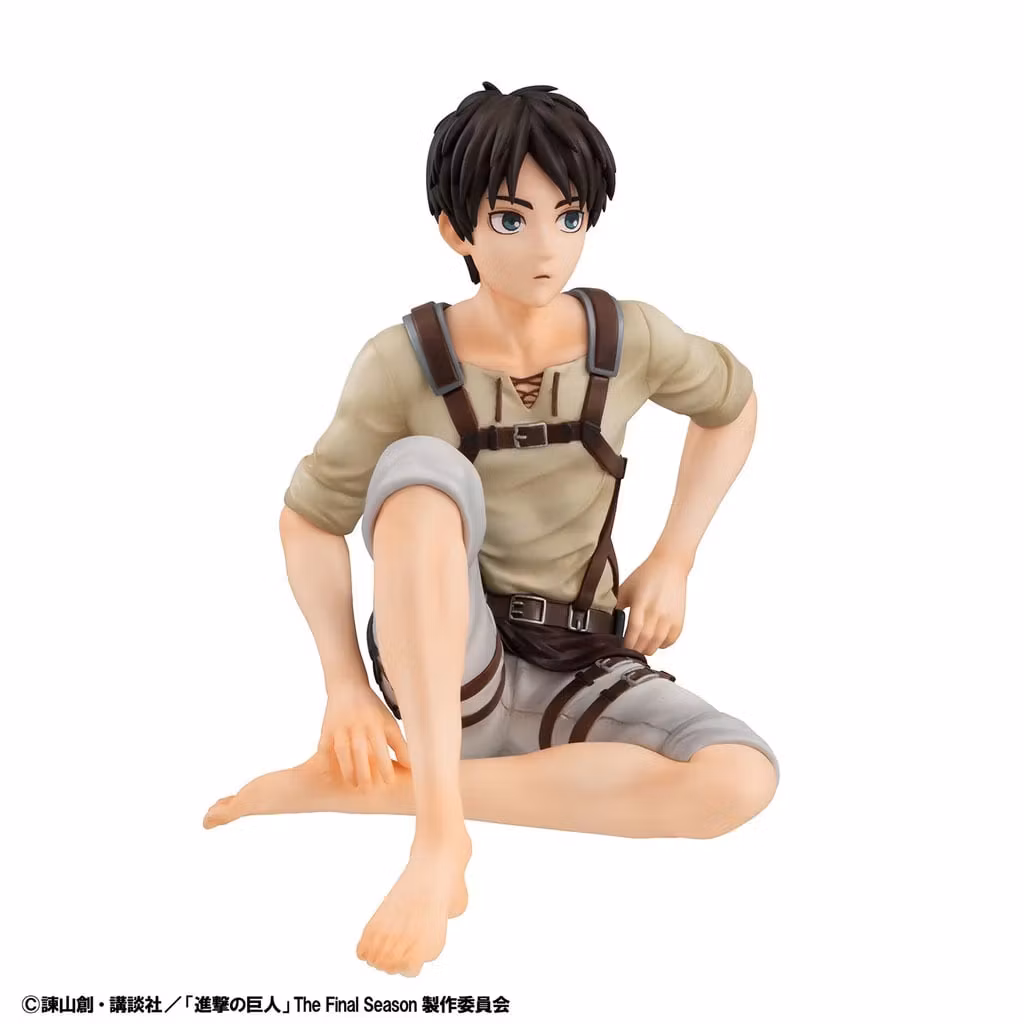 Attack on Titan G.E.M. Series Levi & Eren Figure Set (Tenohira)