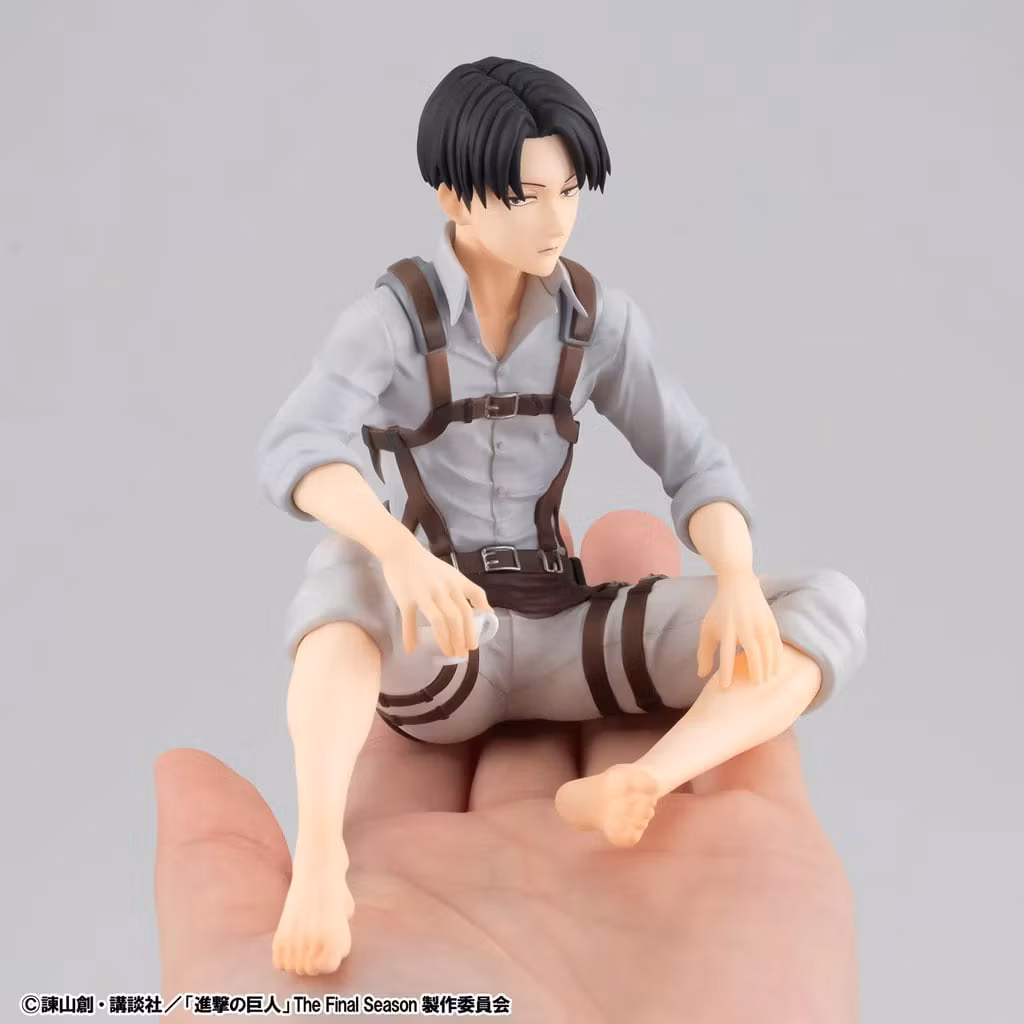 Attack on Titan G.E.M. Series Levi & Eren Figure Set (Tenohira)