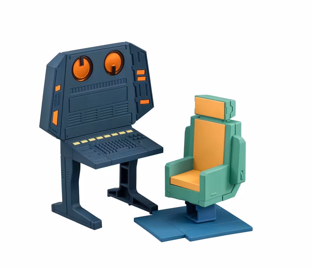 Mobile Suit Gundam G.M.G. Collection EX White Base Bridge Radio Operator Desk Set (with Gift)