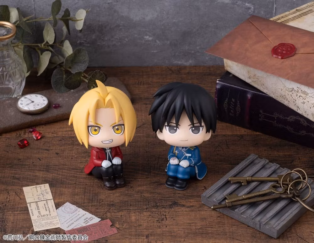 Fullmetal Alchemist Look Up Series Edward Elric & Roy Mustang (With Gift)