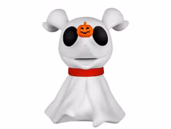 The Nightmare Before Christmas VPBP-010 Zero Palm-Sized Vinyl Piggy Bank