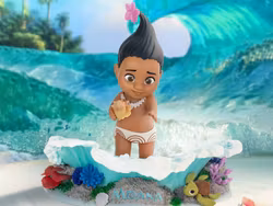 Moana D-Stage DS-183 Baby Moana Statue