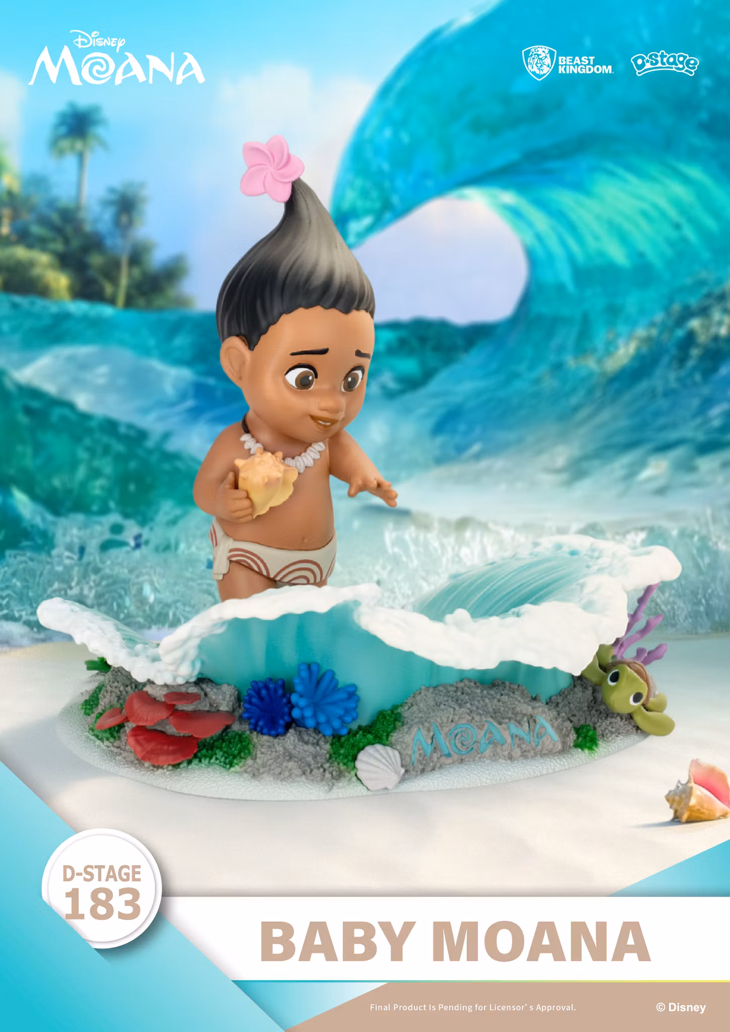 Moana D-Stage DS-183 Baby Moana Statue