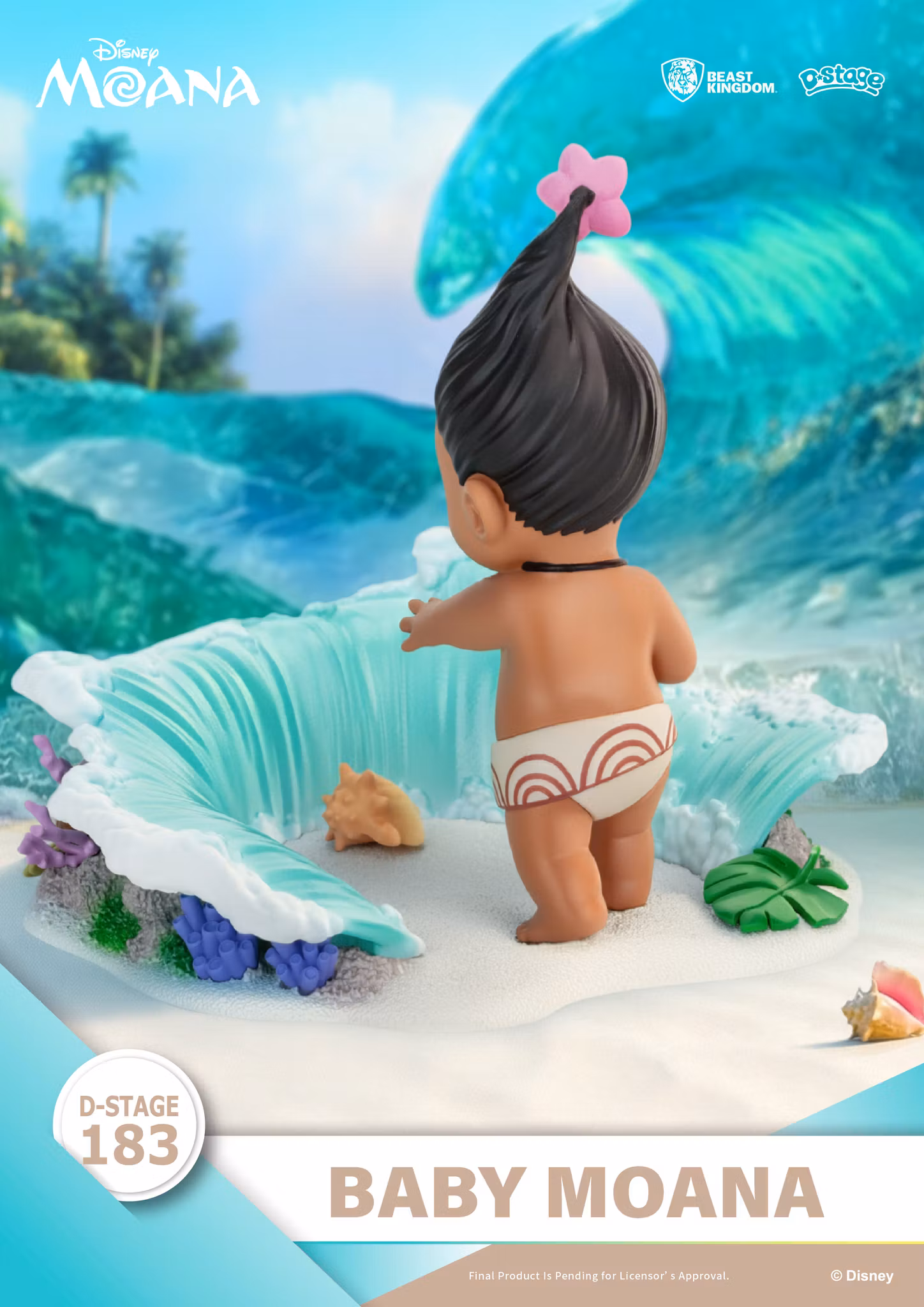 Moana D-Stage DS-183 Baby Moana Statue