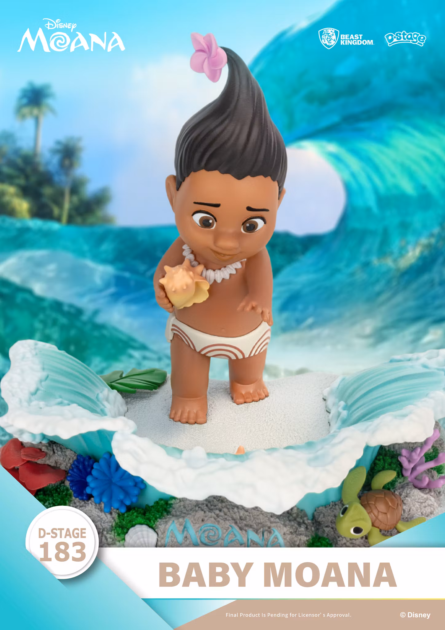 Moana D-Stage DS-183 Baby Moana Statue