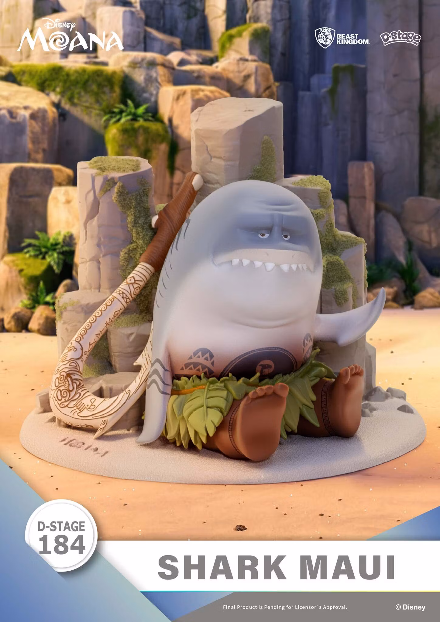 Moana D-Stage DS-184 Shark Maui Statue