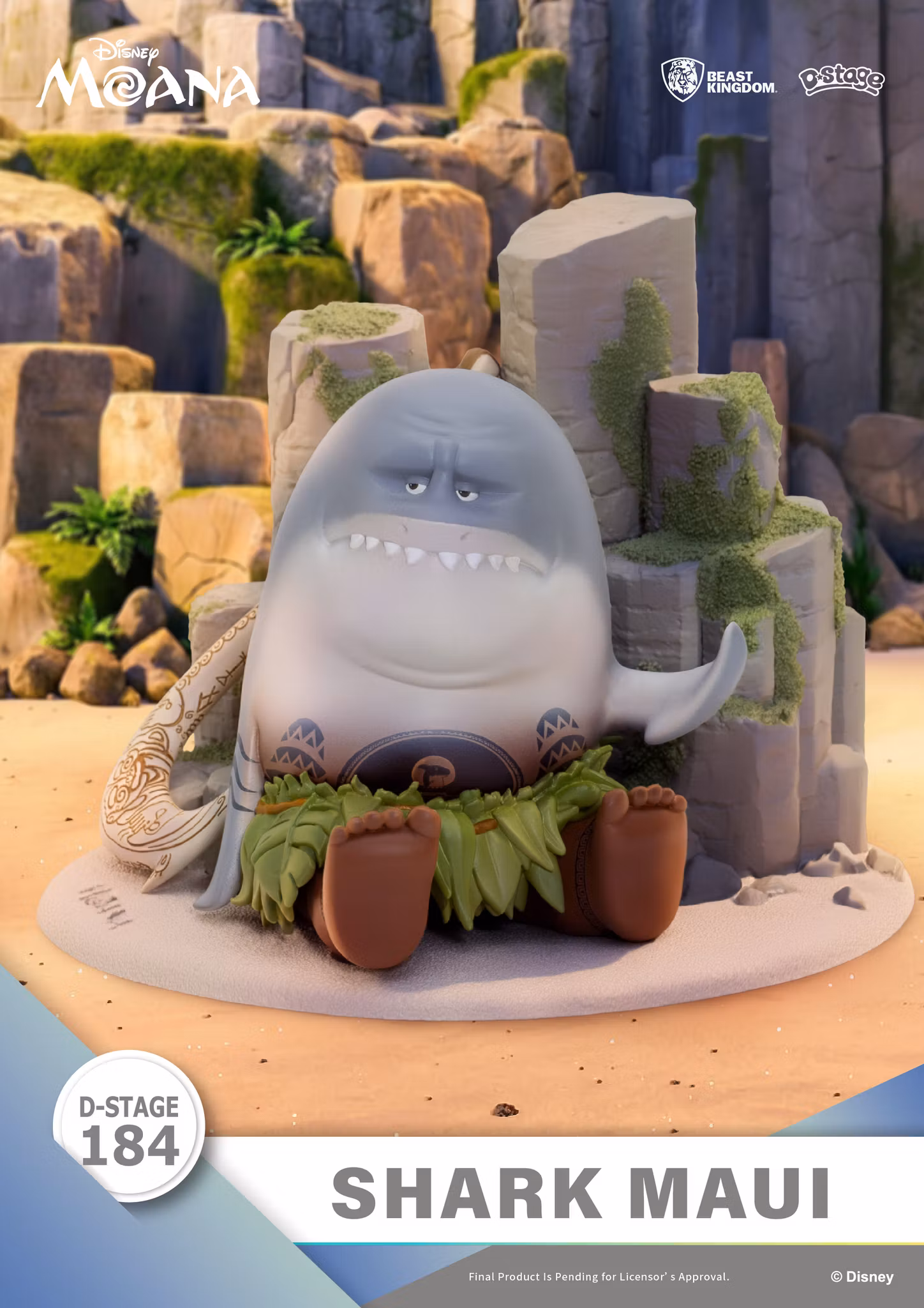 Moana D-Stage DS-184 Shark Maui Statue