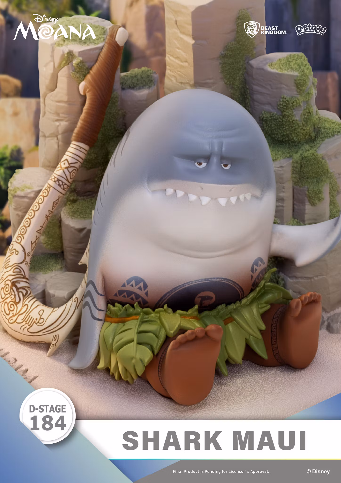 Moana D-Stage DS-184 Shark Maui Statue