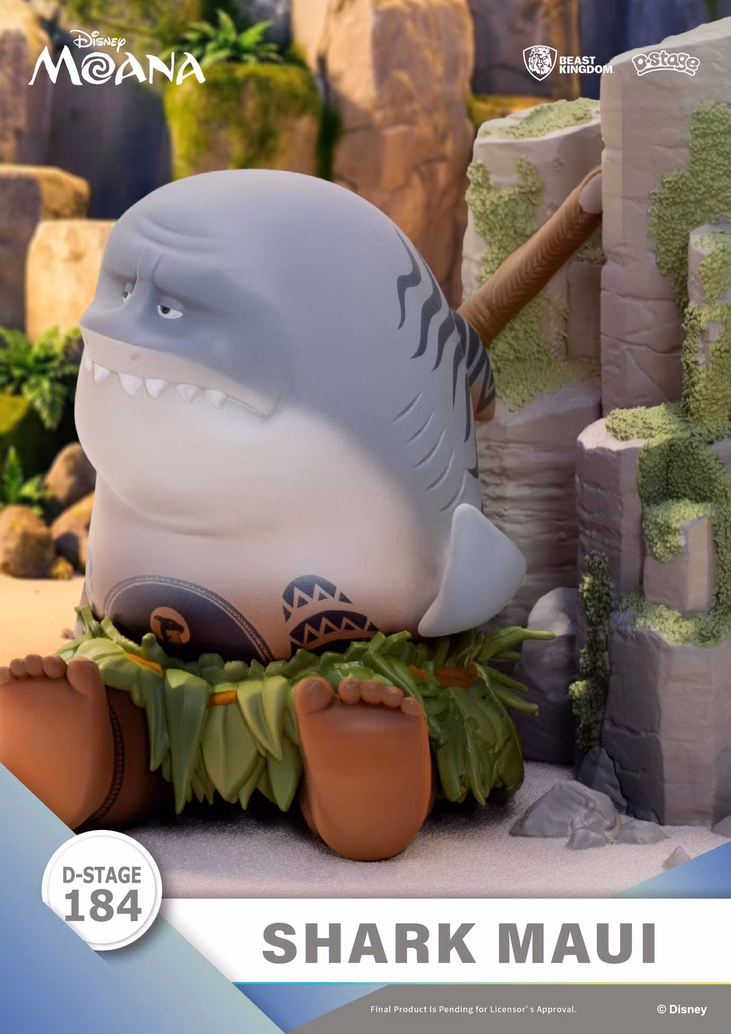 Moana D-Stage DS-184 Shark Maui Statue