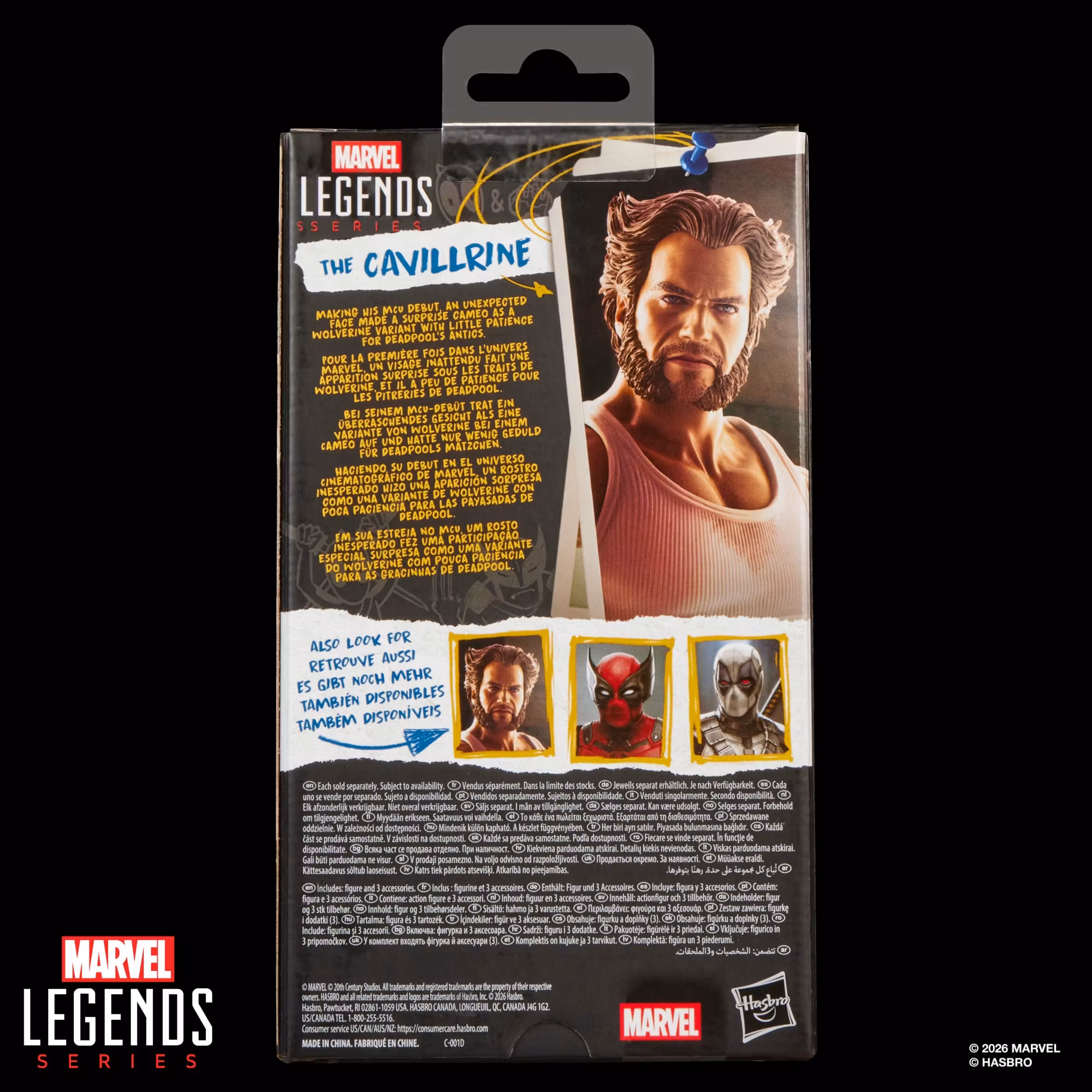 Deadpool & Wolverine Marvel Legends The Cavillrine Action Figure