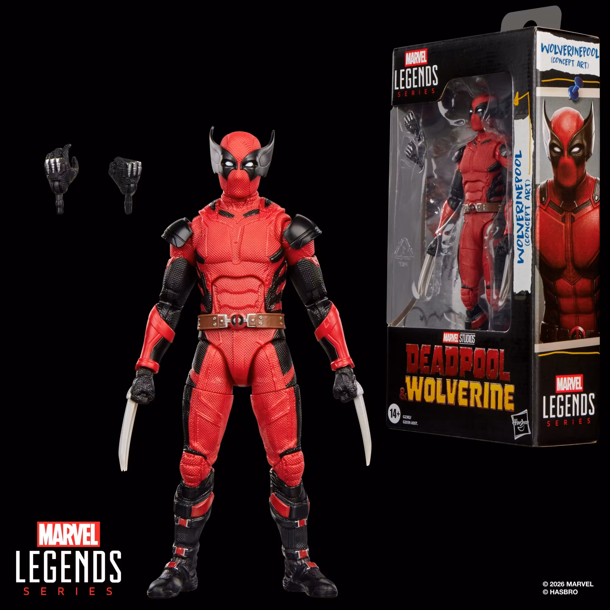Deadpool & Wolverine Marvel Legends Wolverinepool (Concept Art) Action Figure