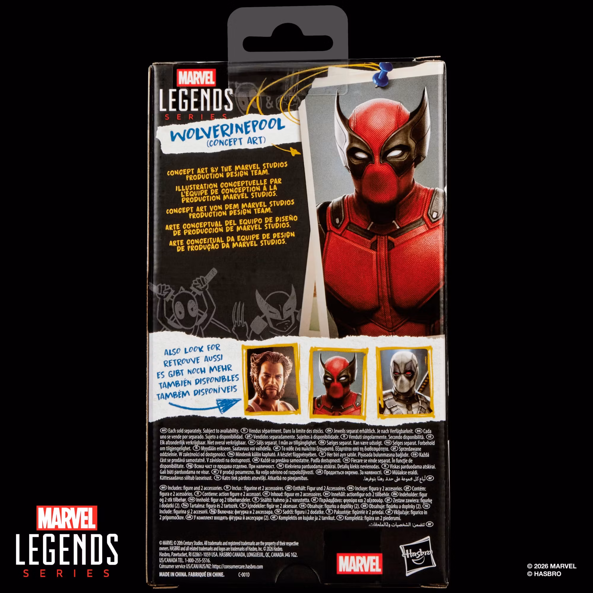 Deadpool & Wolverine Marvel Legends Wolverinepool (Concept Art) Action Figure
