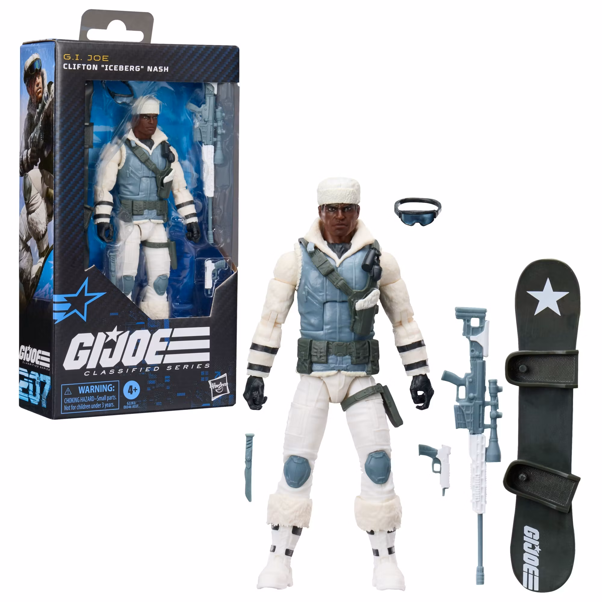 G.I. Joe Classified Series #207 Clifton "Iceberg" Nash Action Figure