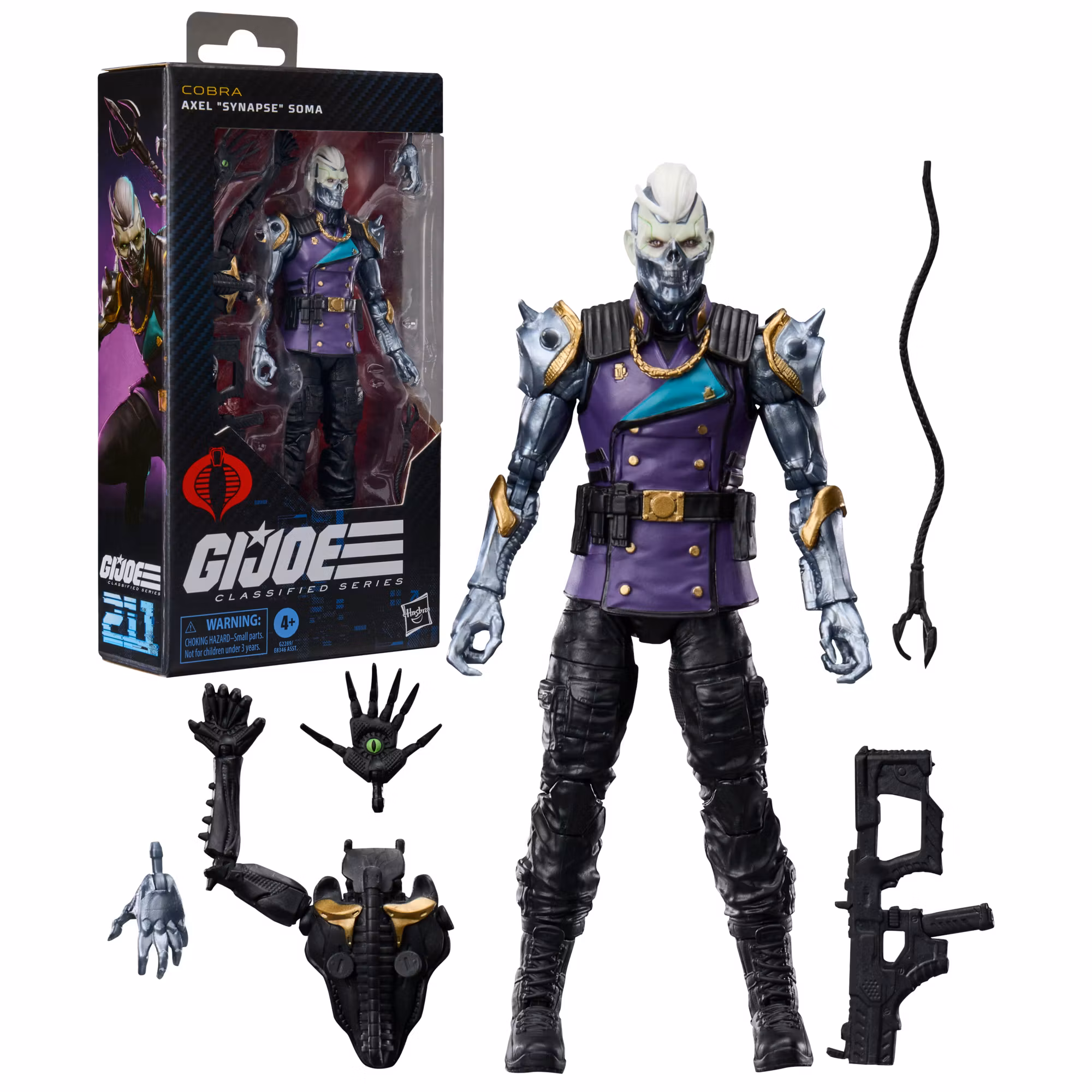G.I. Joe Classified Series #211 Axel "Synapse" Soma Action Figure