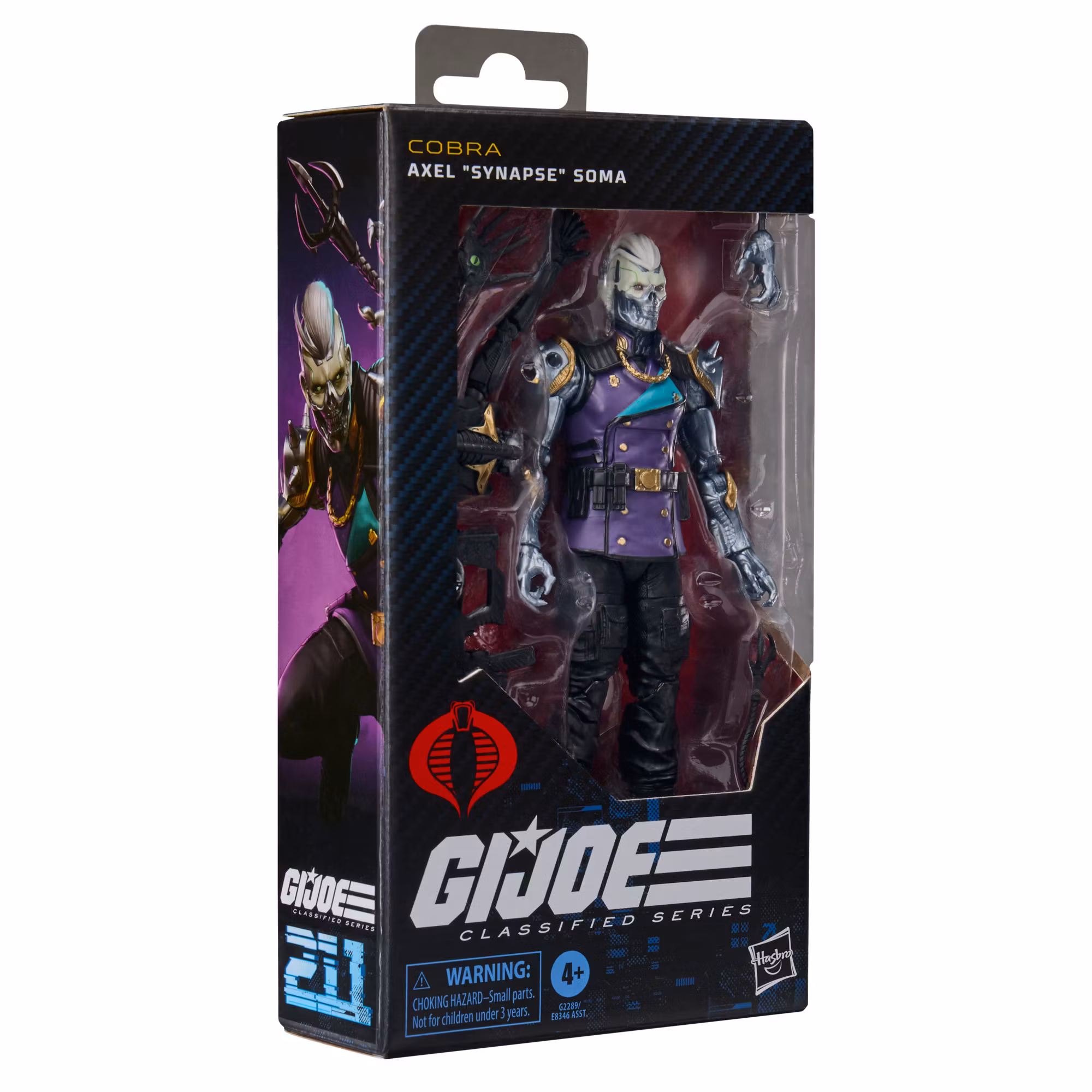 G.I. Joe Classified Series #211 Axel "Synapse" Soma Action Figure