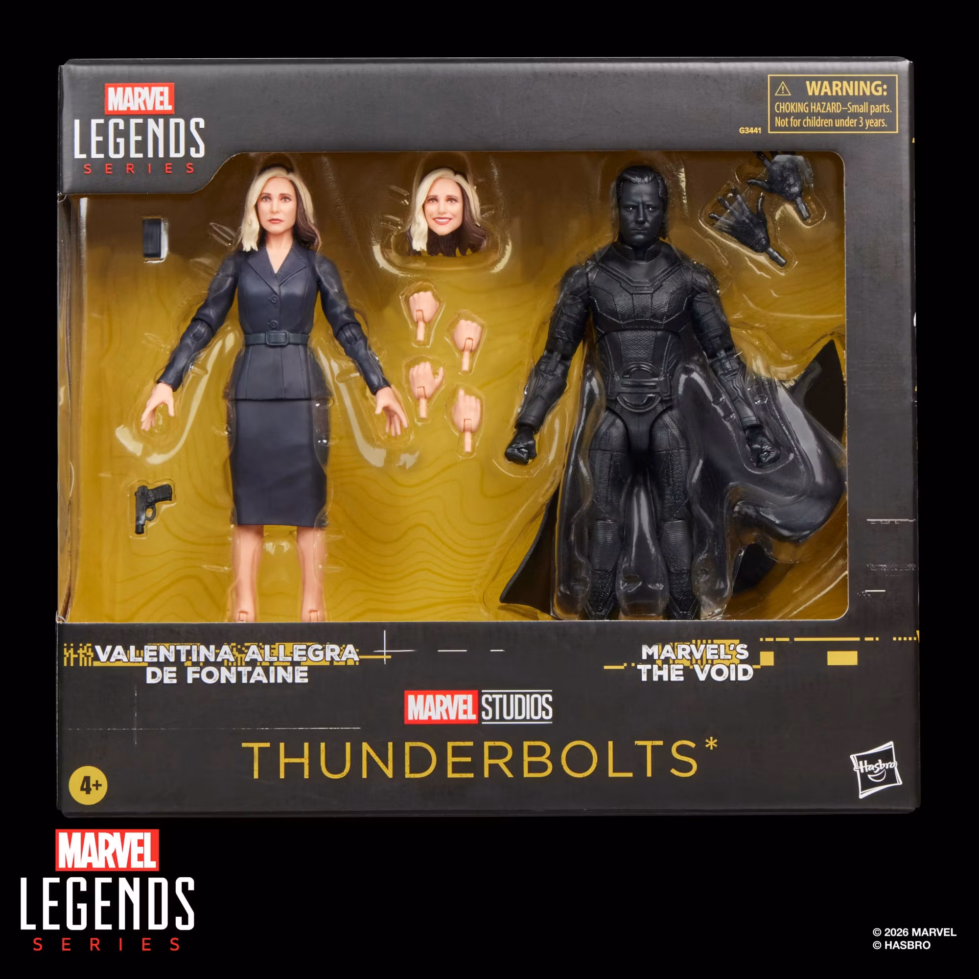 Thunderbolts* Marvel Legends Valentina Allegra de Fontaine & Marvel's The Void Action Figure Two Pack