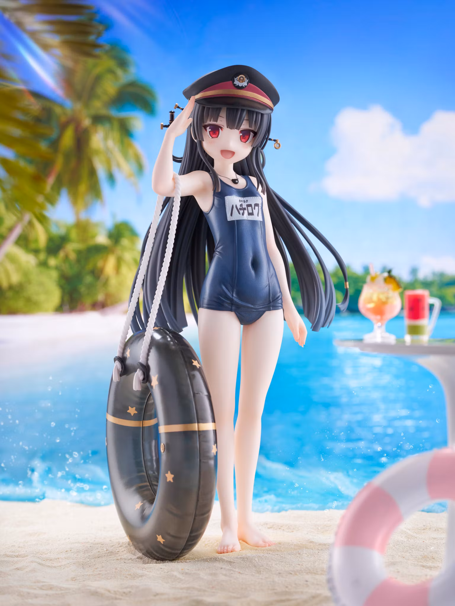 Maitetsu: Last Run!! -Sakura- Hachiroku (School Swimsuit Ver.) 1/6 Scale Figure
