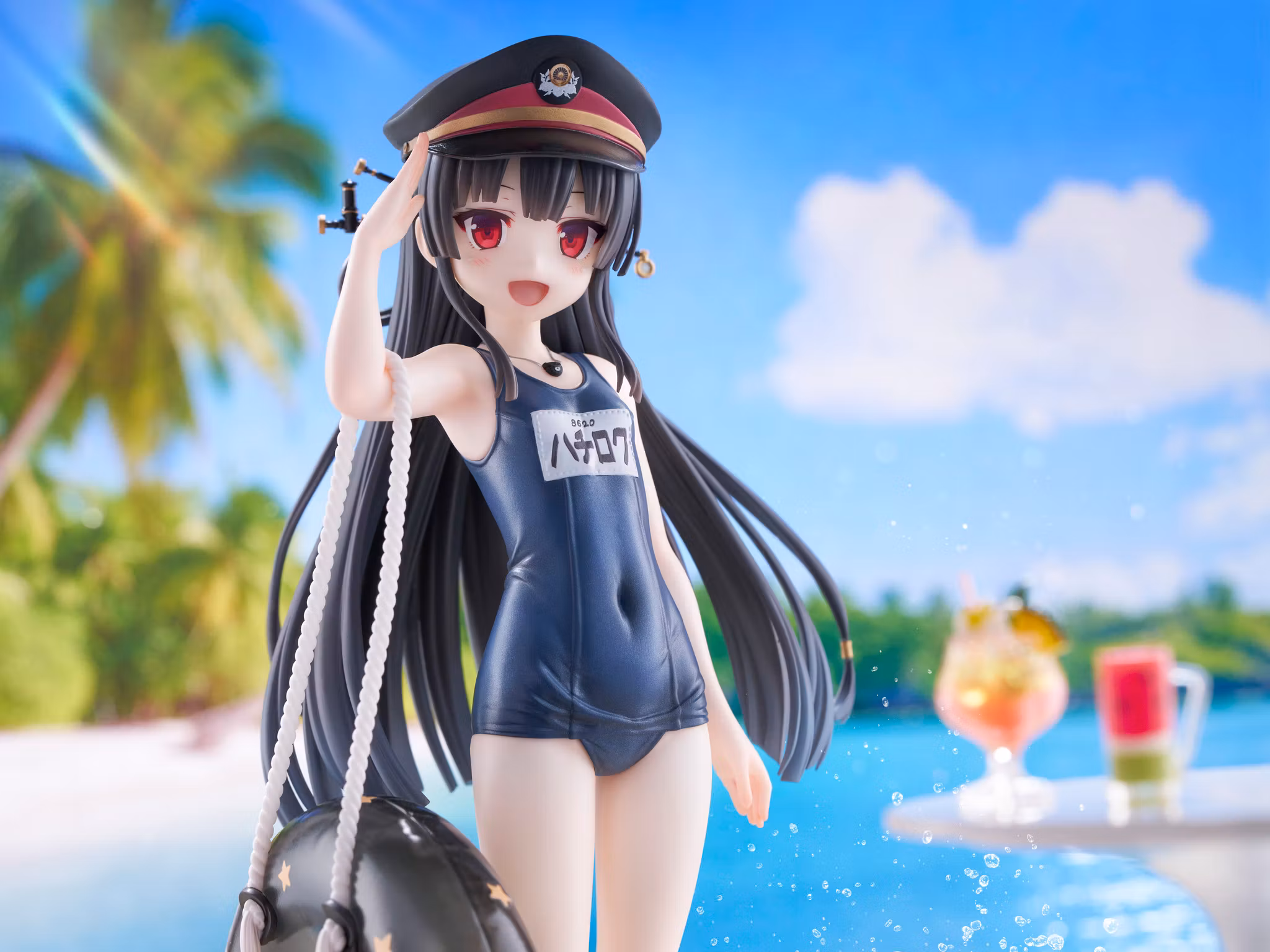 Maitetsu: Last Run!! -Sakura- Hachiroku (School Swimsuit Ver.) 1/6 Scale Figure