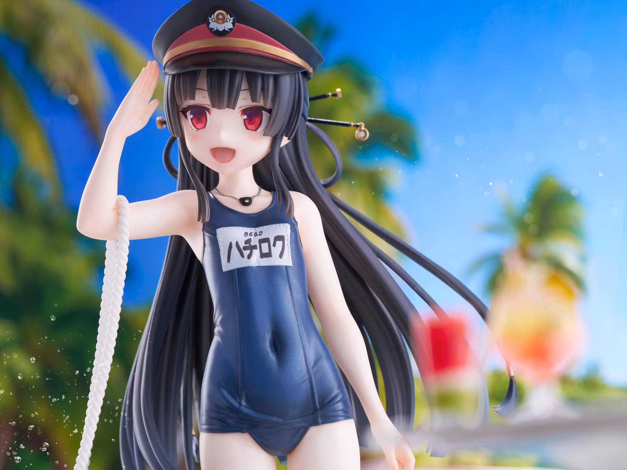 Maitetsu: Last Run!! -Sakura- Hachiroku (School Swimsuit Ver.) 1/6 Scale Figure