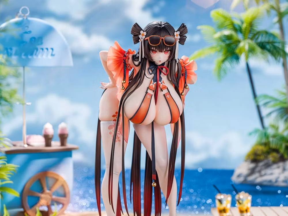Daiblos Core Maree Rouge (Rakubai no Utage Wet Ver.) 1/6 Scale Figure (With Bonus)
