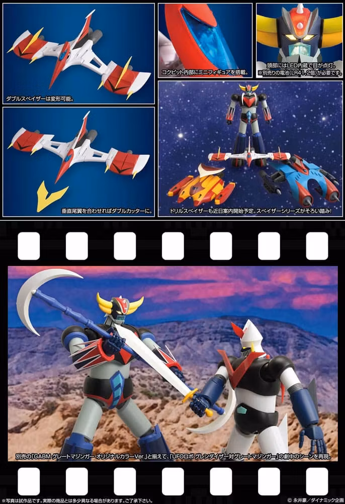 Grendizer Grand Action Bigsize Model Grendizer (Original Color Ver.) Action Figure