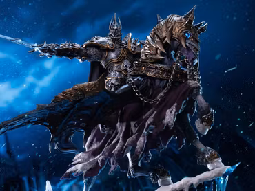 World of Warcraft The Lich King and Invincible 14-Inch Statue
