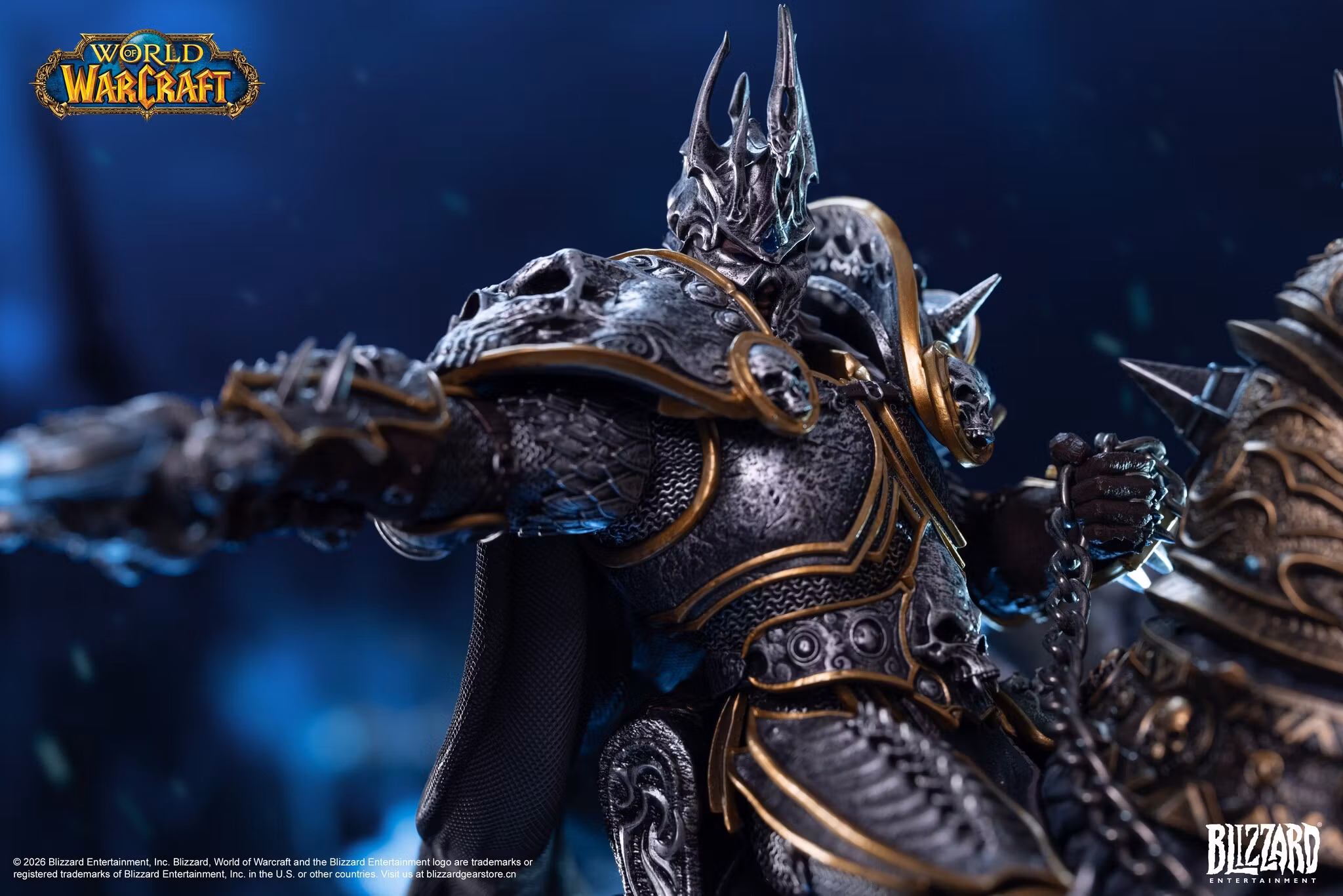 World of Warcraft The Lich King and Invincible 14-Inch Statue