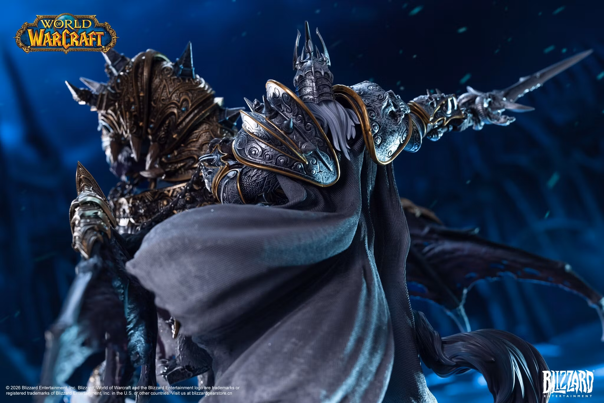 World of Warcraft The Lich King and Invincible 14-Inch Statue
